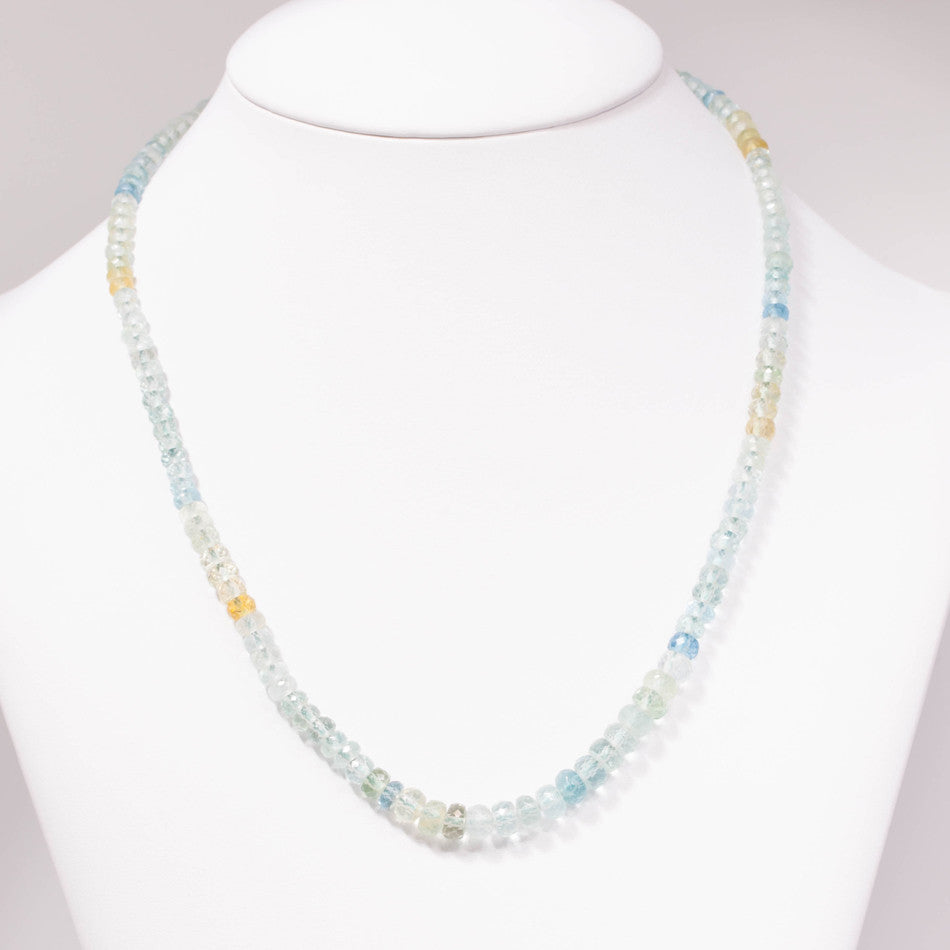 Natural Aquamarine Necklace