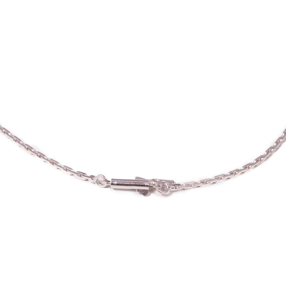 Diamond Heart Pendant in 14ct white gold
