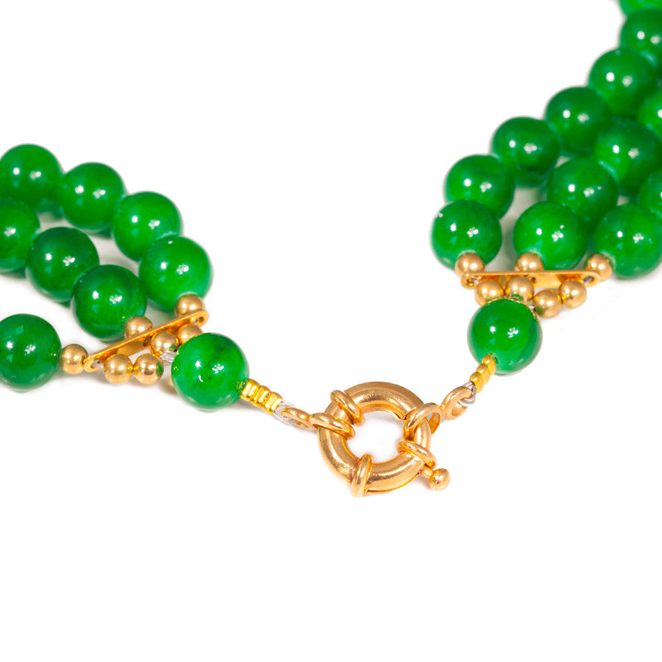 "Green with envy" necklace