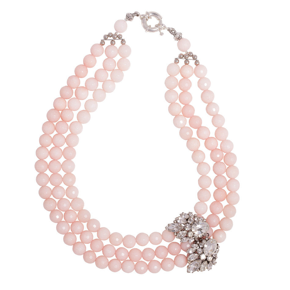"Pretty in pink" necklace