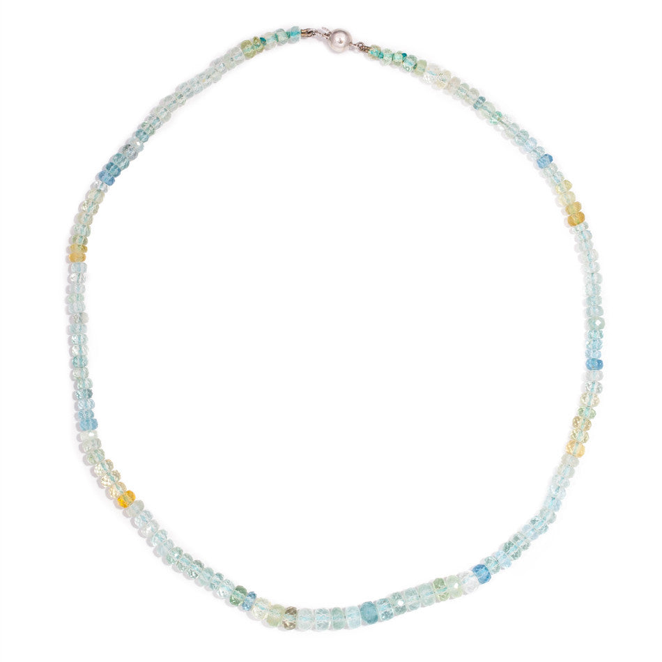Natural Aquamarine Necklace