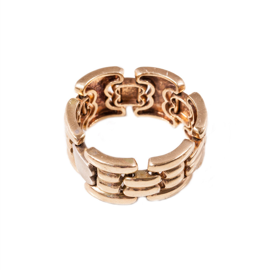 Vintage Chain Ring in 9ct