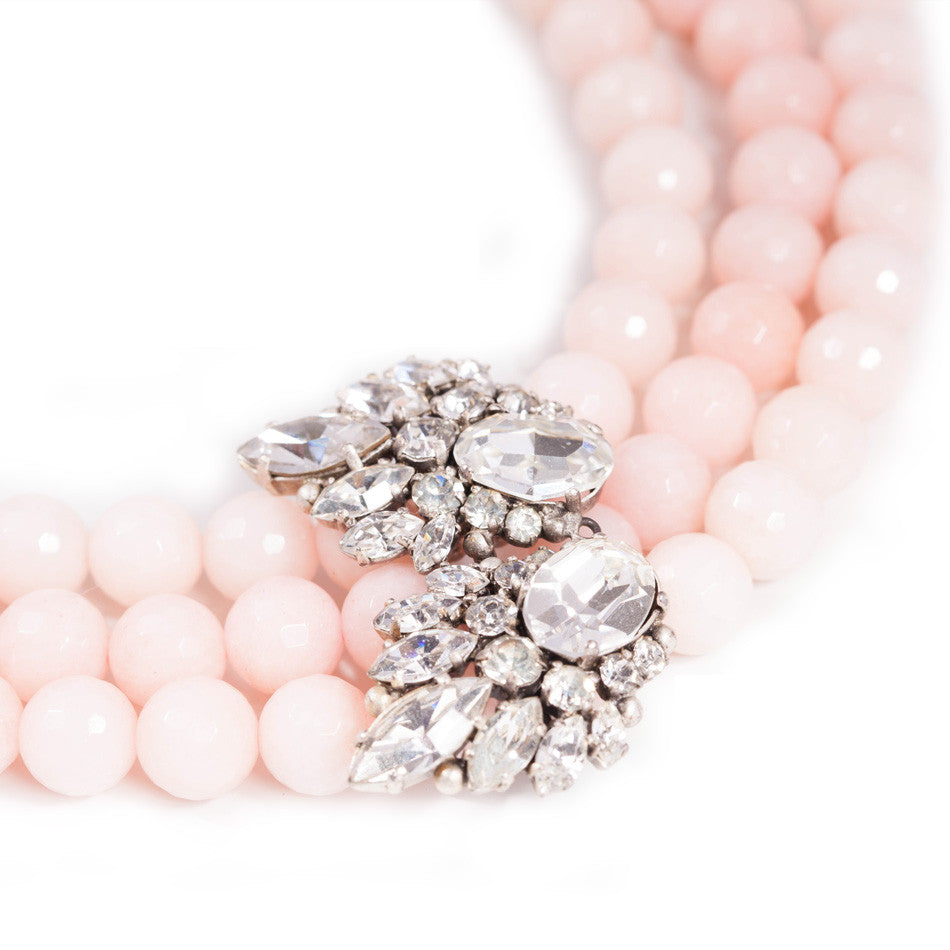 "Pretty in pink" necklace
