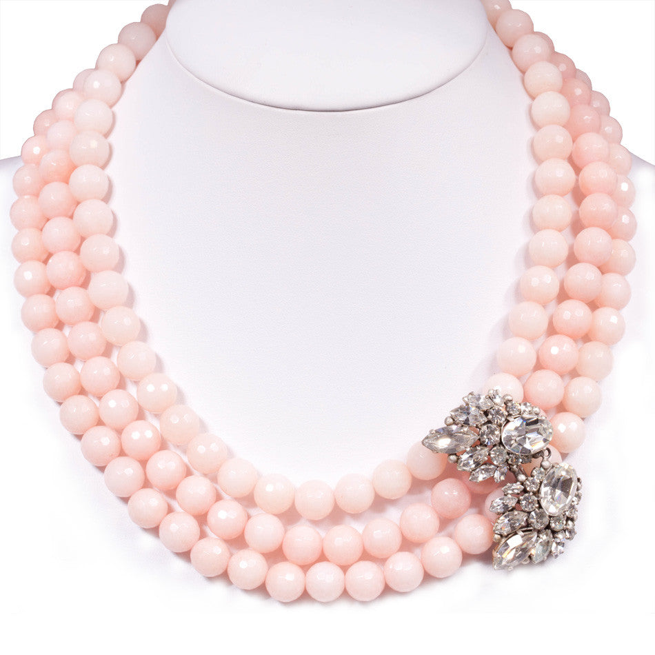 "Pretty in pink" necklace